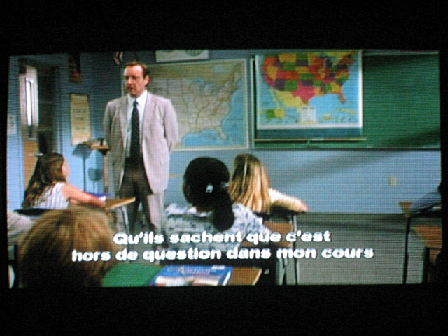 Je regarde un film