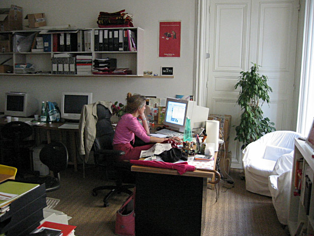 Liz travaille