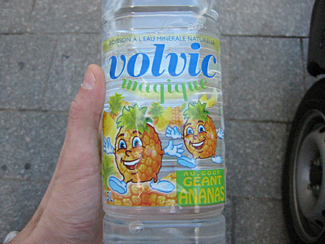 J'achète de l'eau
