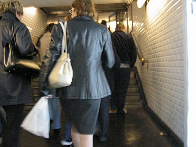 Je prends le métro