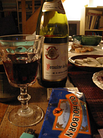 Je bois du vin