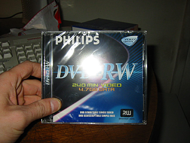 Un DVD vierge