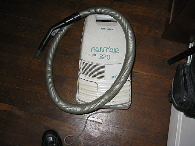 Je passe l'aspirateur