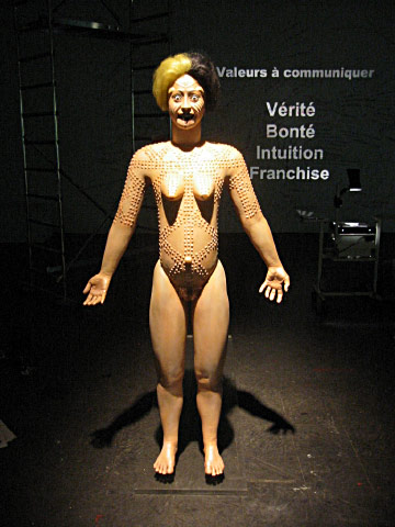 La sculpture d'Orlan