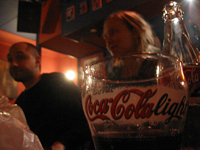 Je bois un coca