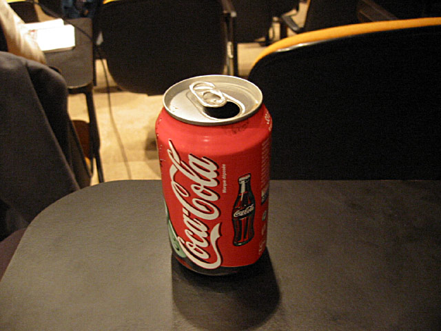 Je bois un coca