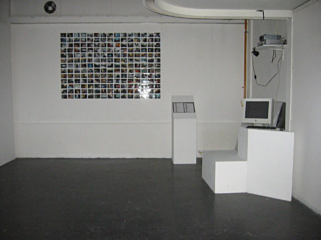 Je prends mon installation en photo