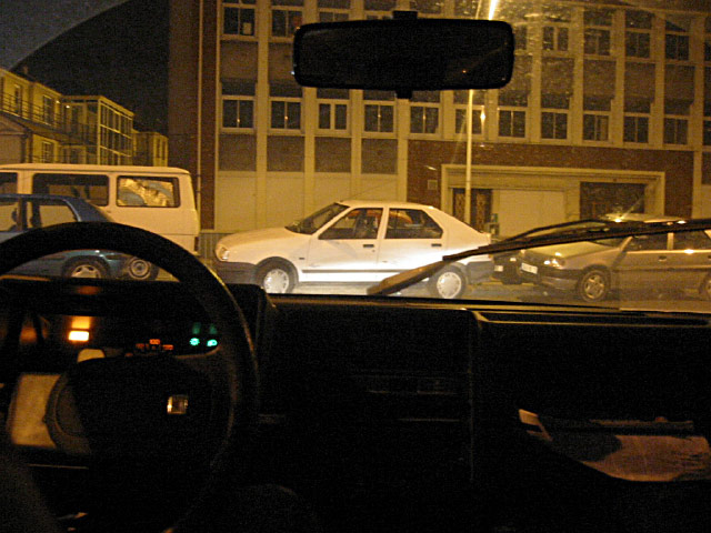 Nous prenons la voiture