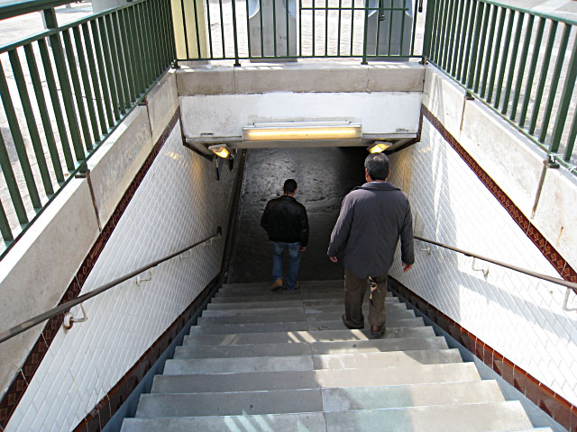 Je prends le métro