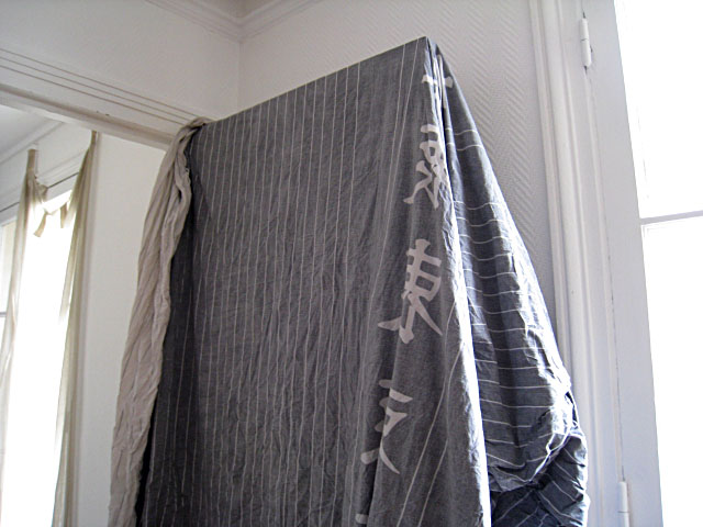 J'étends mon linge