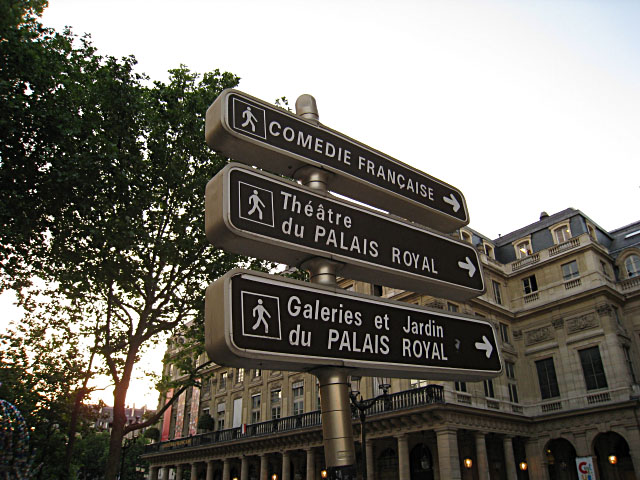 Je vais retrouver Charlotte au jardin du Palais