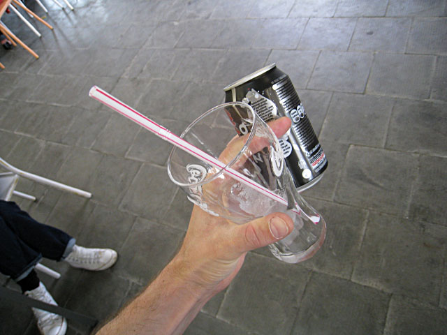 Je prends un coca