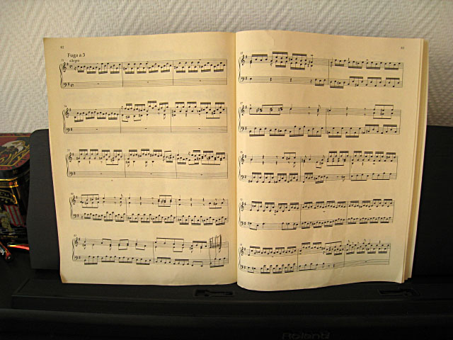 Je joue du piano