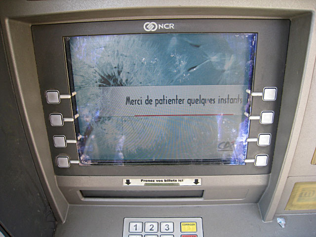 Je retire de l'argent