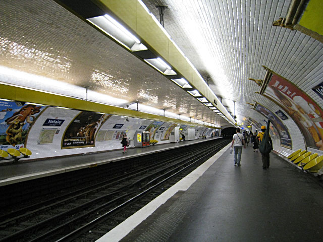 Je prends le métro