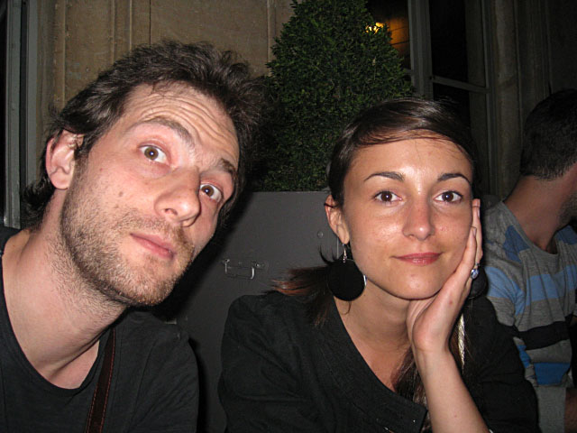 Je discute avec Emilie
