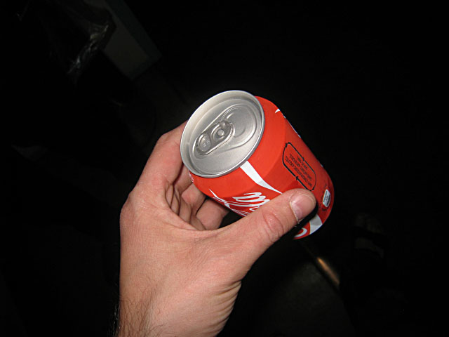 Je bois un coca
