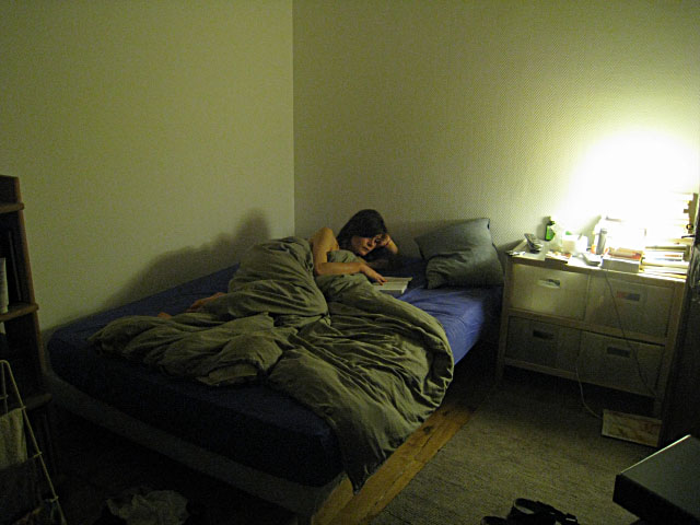 Nous nous couchons