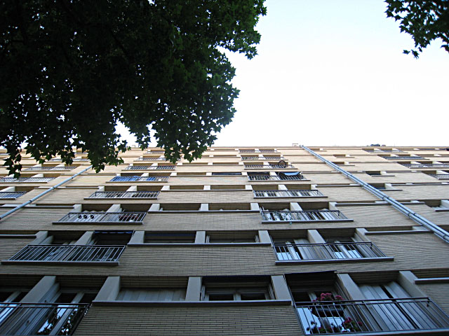 L'immeuble dans lequel vit Samuel