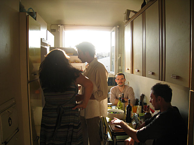 Tout le monde est dans la cuisine
