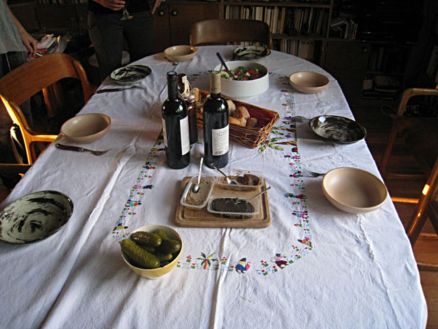 La table