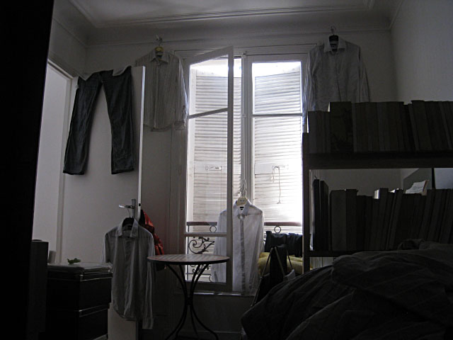 J'étends mon linge