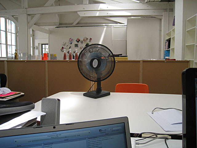 J'installe le ventilateur