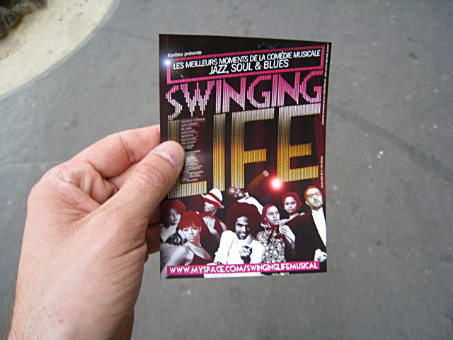 On me donne un tract