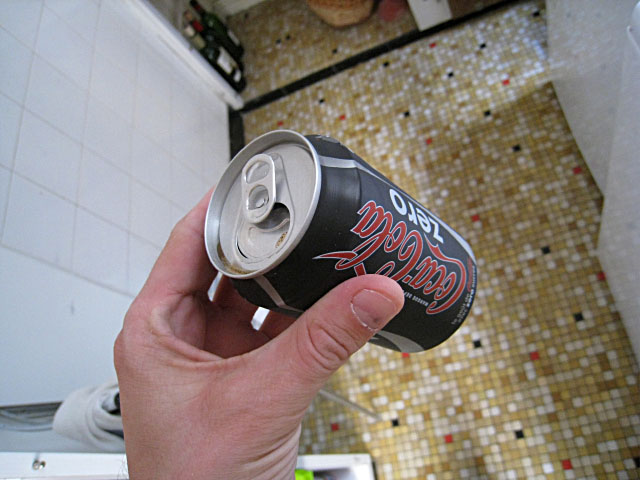 Je bois un coca