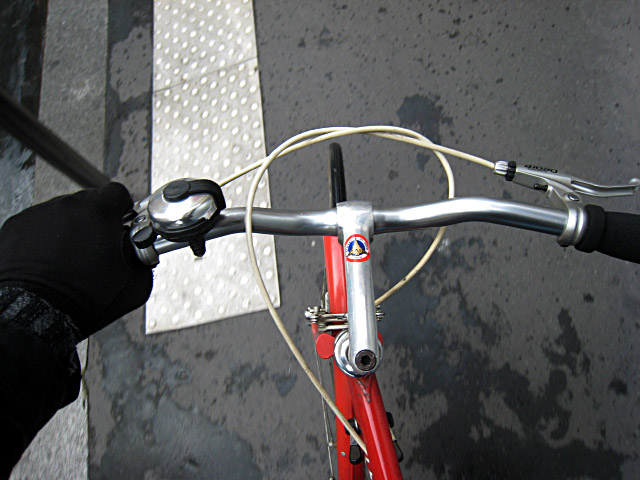 Je prends mon vélo