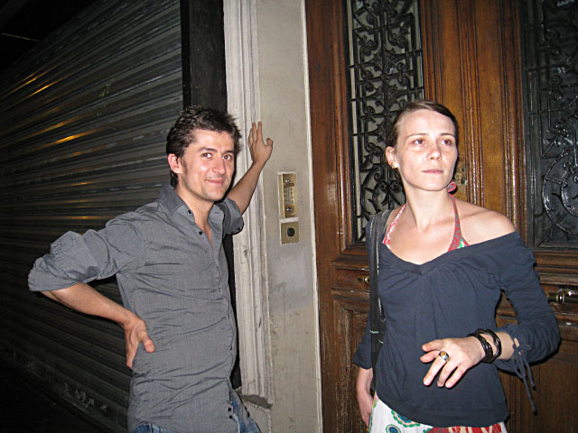 Je dis au revoir à Samuel et Julie