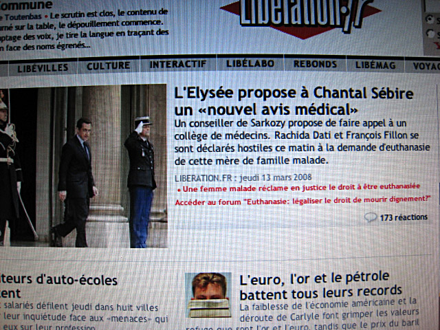Je rentre chez moi. Je m'informe