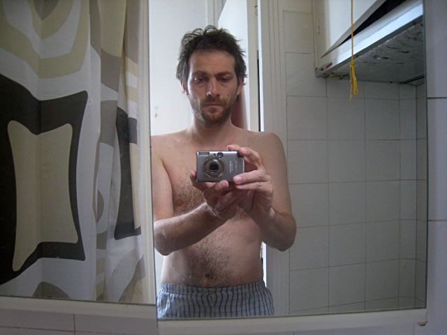 Je prends une douche