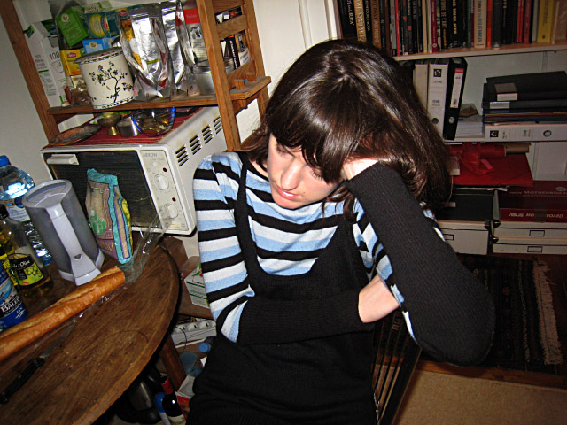 Marjolaine fait la gueule