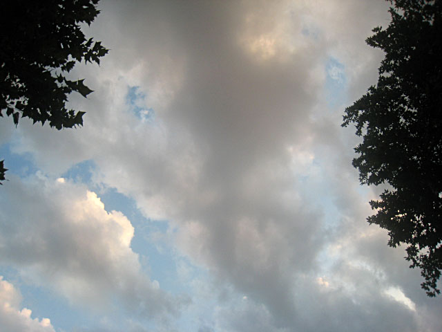 Je regarde le ciel
