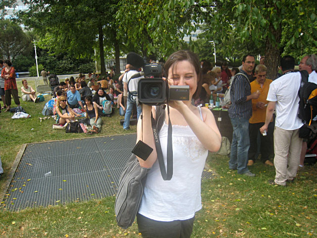 Je me fais filmer