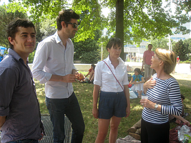 Samuel, Denis, Marie-Eve et Françoise
