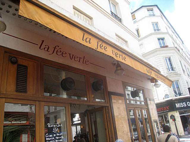Je vais à La Fée Verte
