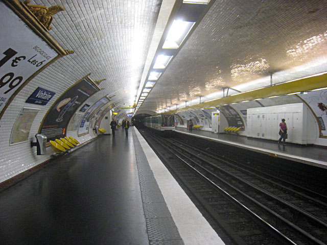 Je prends le métro