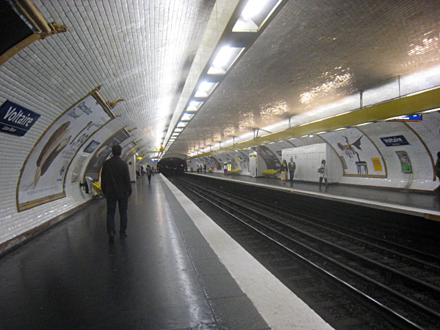 Je prends le métro