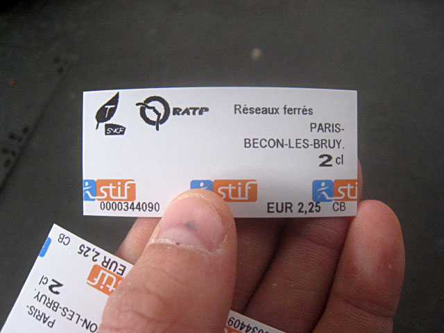 Mes tickets