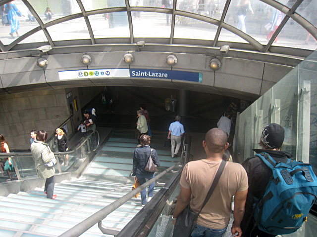 Je prends le métro