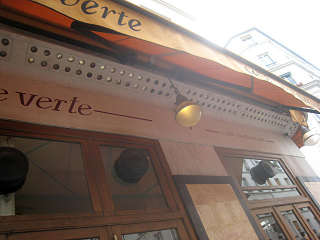 Je vais à La Fée Verte