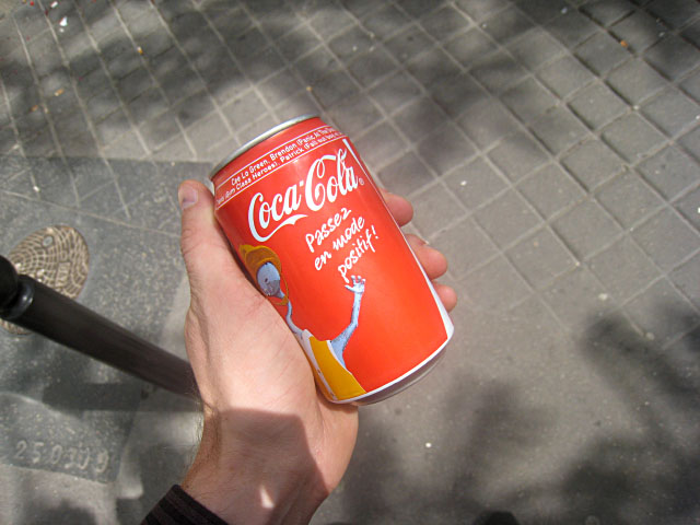 J'achète un coca