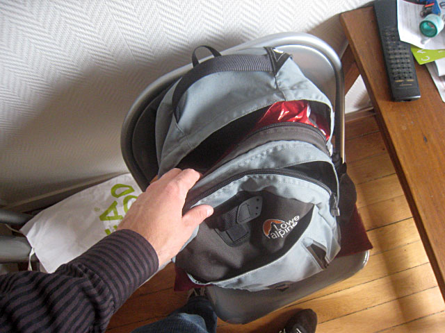 Je prépare mon sac
