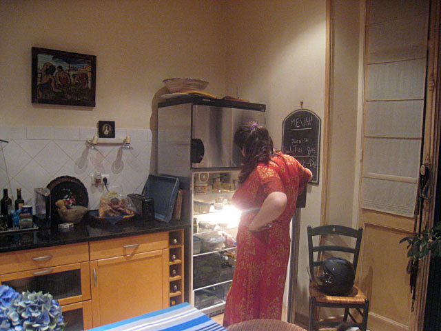 Aurore me propose de manger quelque chose