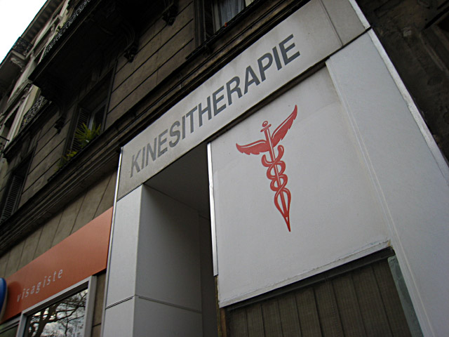 Je vais chez le Kiné