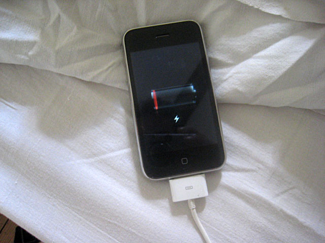 Je recharge mon portable