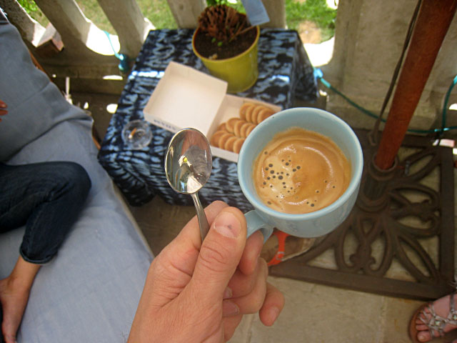 Je vois du café