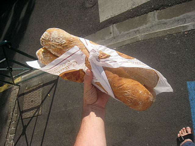 J'achète du pain